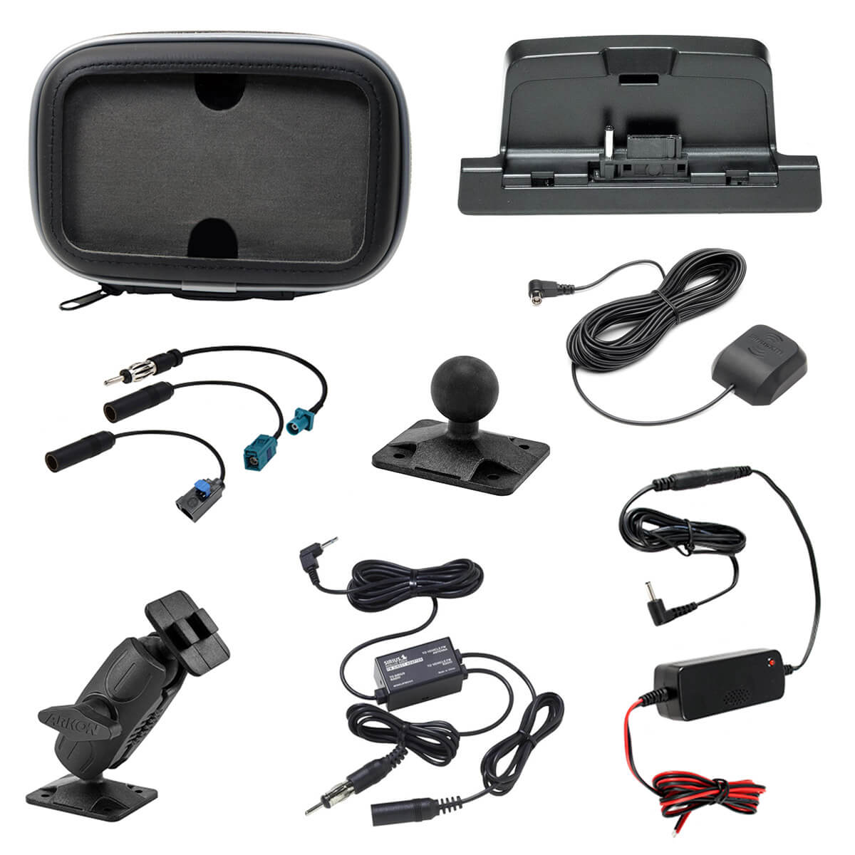 SiriusXM Satellite Radio UTV Installation Kit for Polaris Ride Command RZR Ranger Can AM