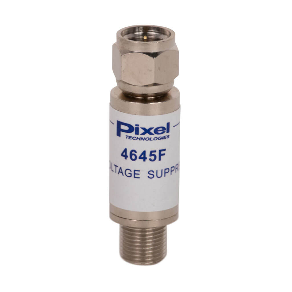 4635F Pixel Technologies Coaxial surge protector adapter