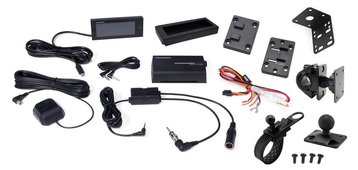 SiriusXM™ Radio Commander Touch™ Motorcycle Kit