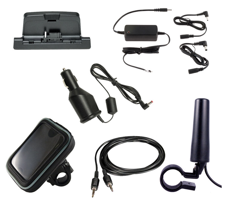XM Radio Motorcycle Kit with Hardwired Power Adapter