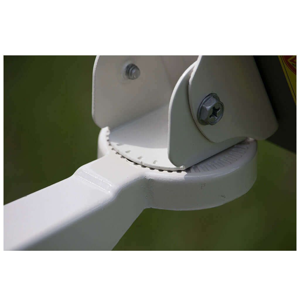 PRO600 mount showing adjustable aiming feature