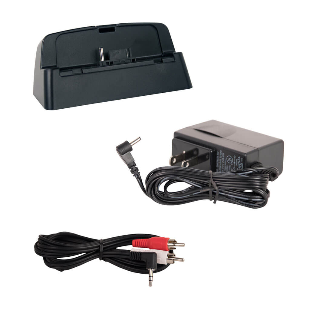 SiriusXM AC Power Adapter, Dock, and Audio Cable