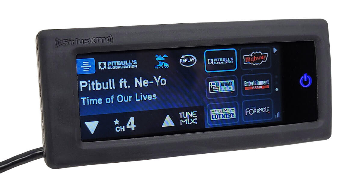 SiriusXM Radio Commander Touch UTV Kit with Polaris® Ride Command® Adapters