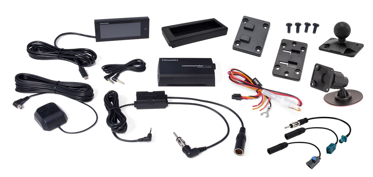 SiriusXM Radio Commander Touch UTV Kit with Polaris® Ride Command® Adapters