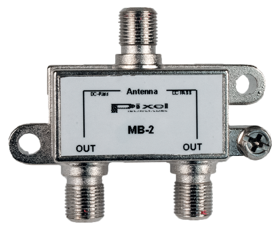 Pixel MB-2 Multi Band 2 way splitter for the AM FM Radio Antenna AFHD-4